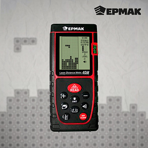 ЕРМАК Дальномер лазерный, ДЛ-40, 0,2-40м, ±1,5мм