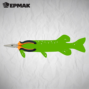 ЕРМАК Тонкогубцы PROFI 160мм
